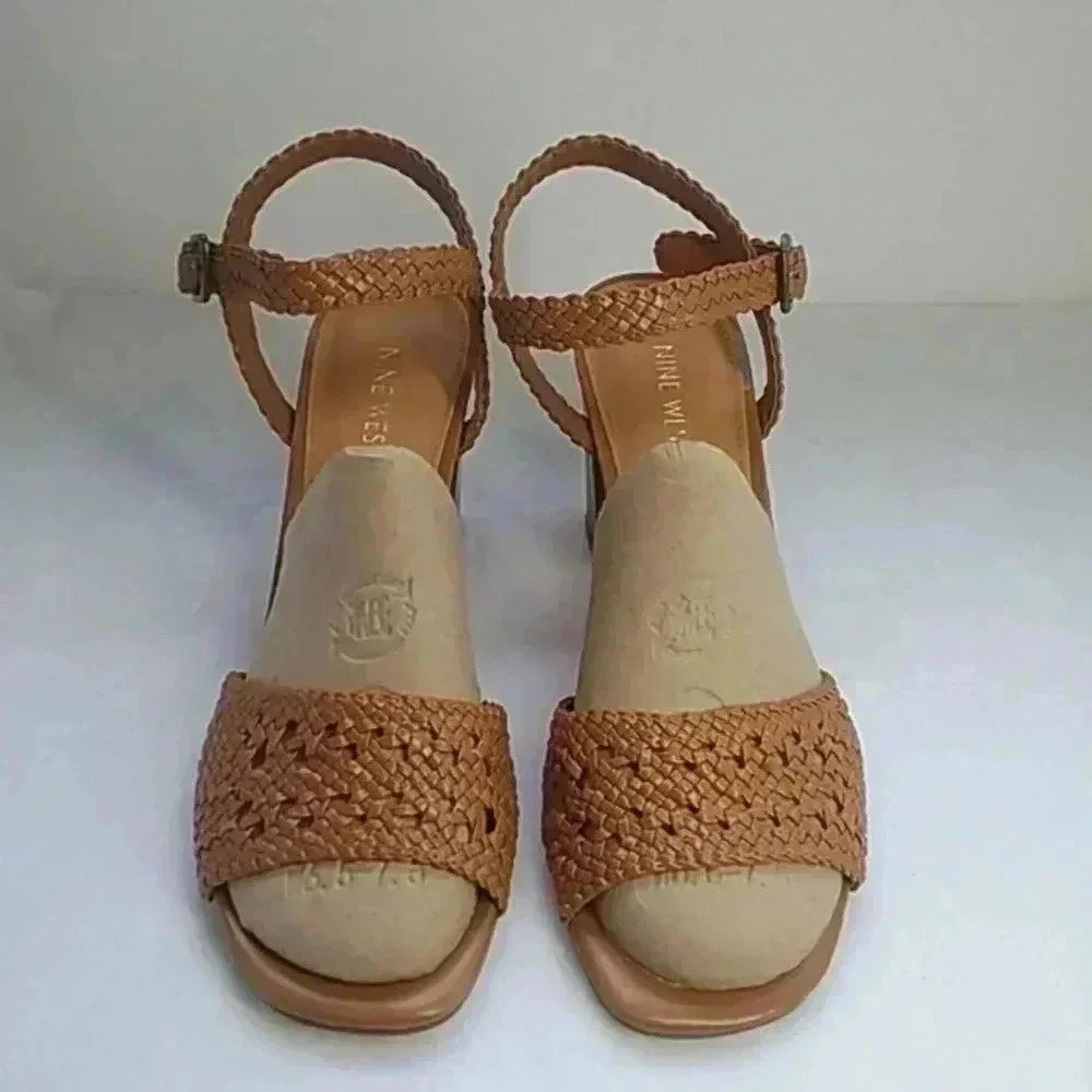 nine west heeled sandals